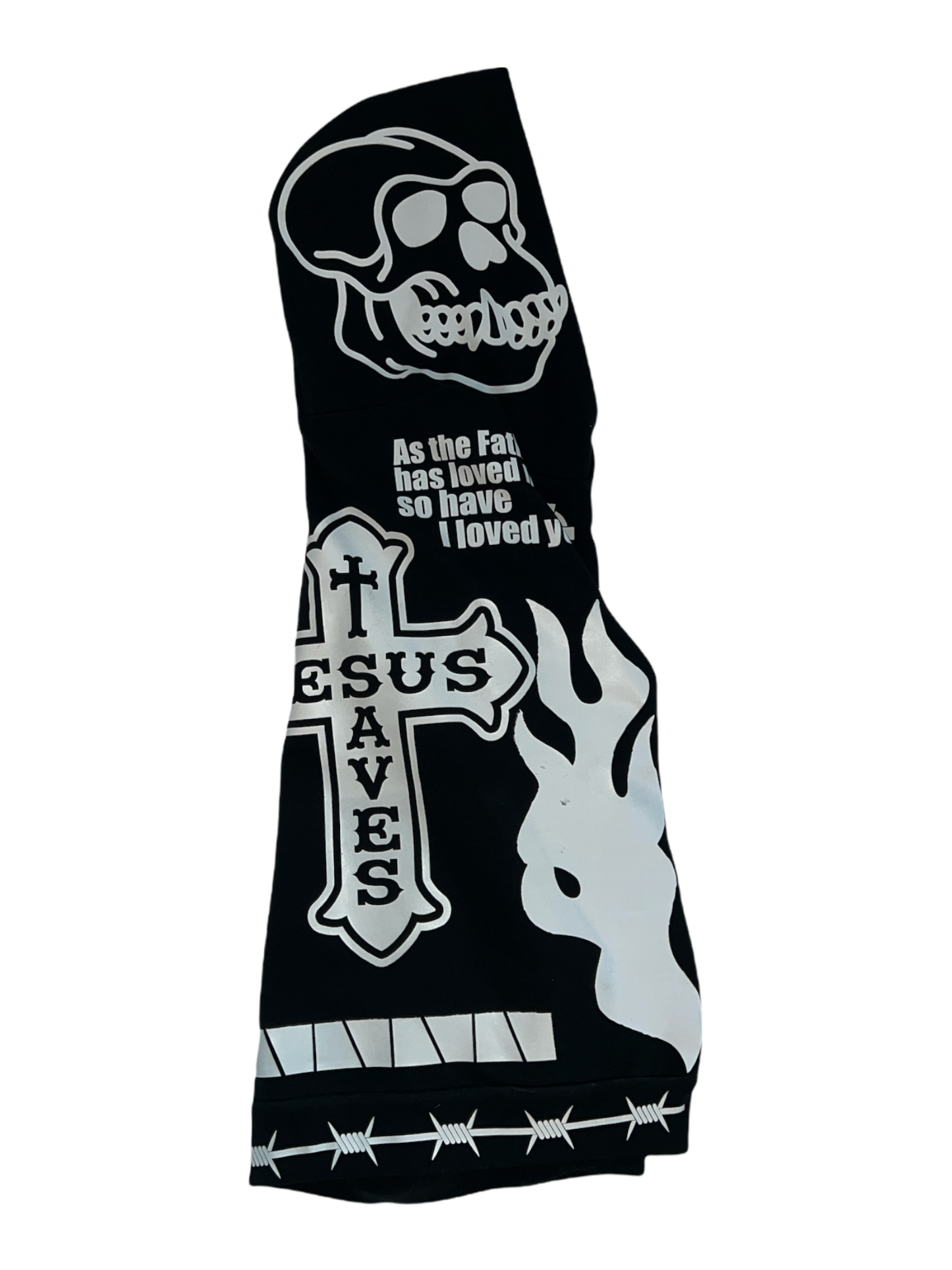 AT MOST FEAR (ATMOSPHERE) BLACK HOODIE