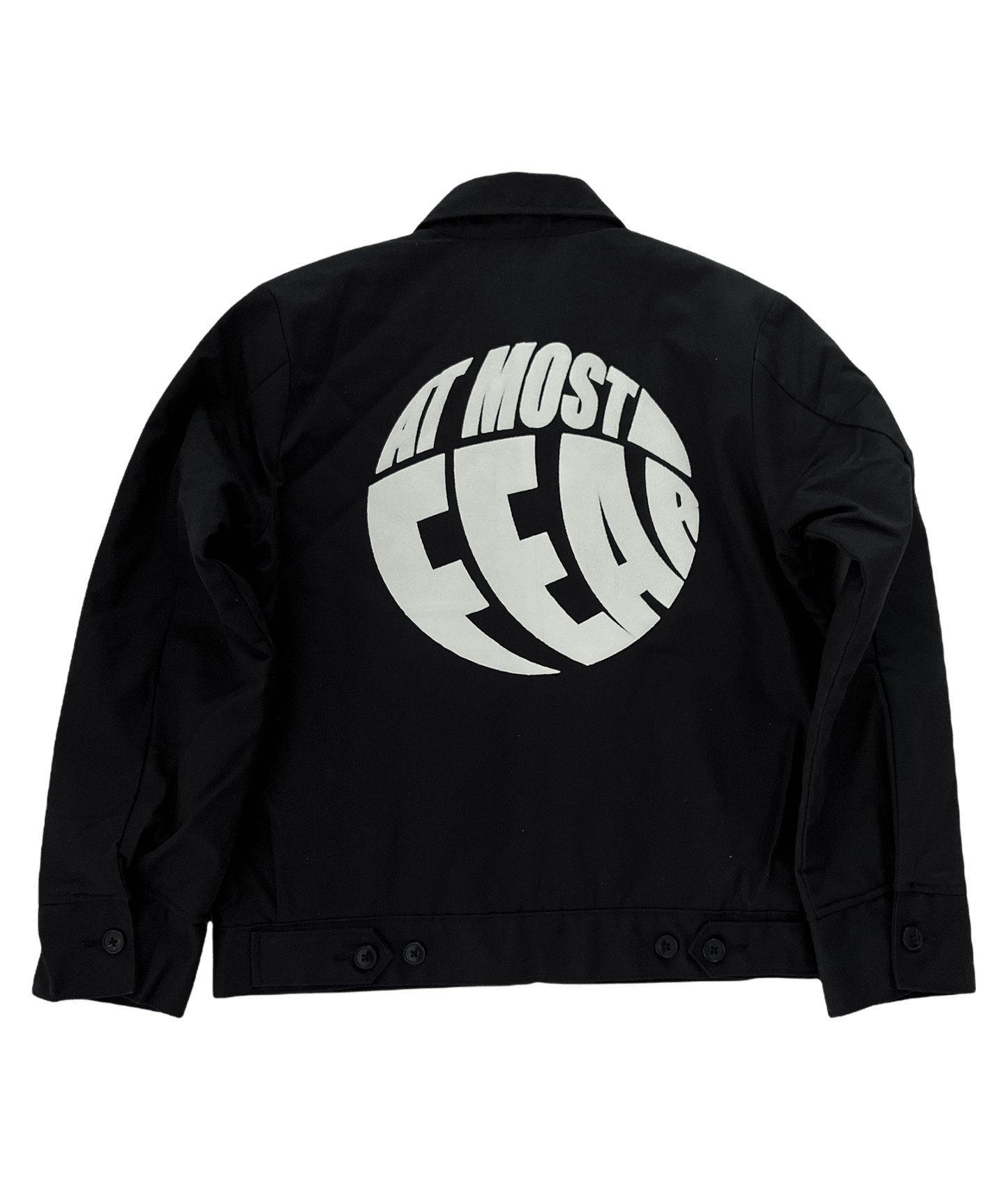 At Most Fear (Atmosphere) Black Work Jacket